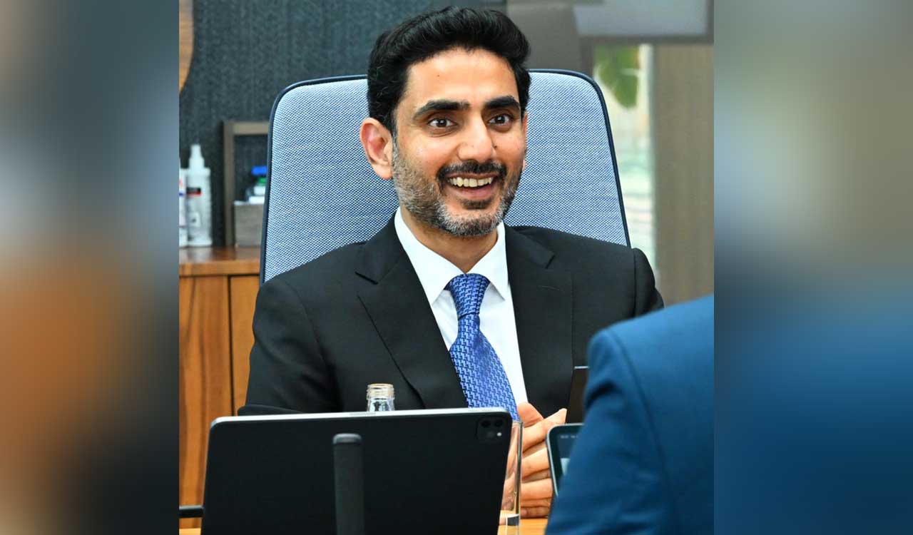 Nara Lokesh discusses AI and digital innovation partnerships in Russia