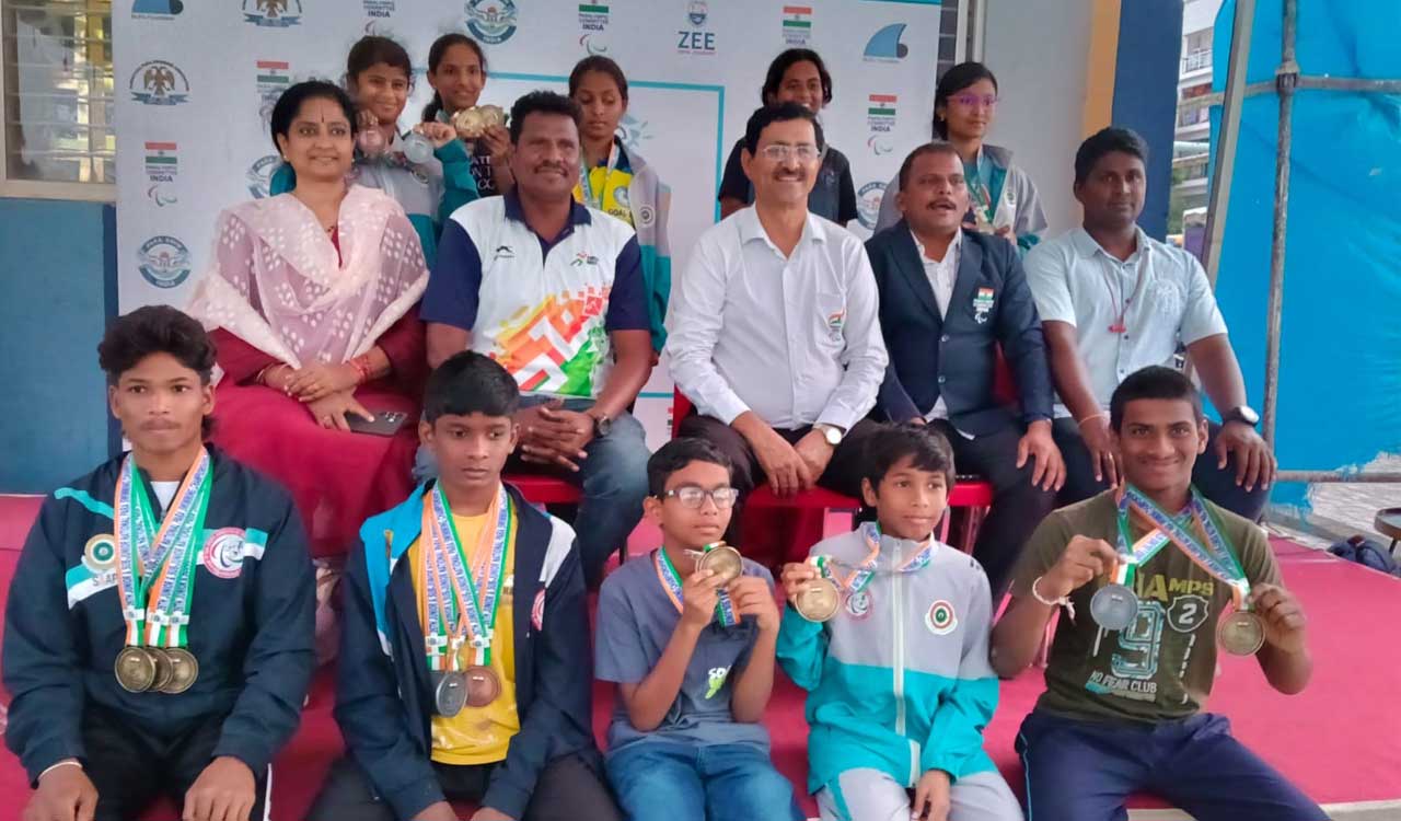 Andhra Pradesh para swimmers win 29 medals at national championship