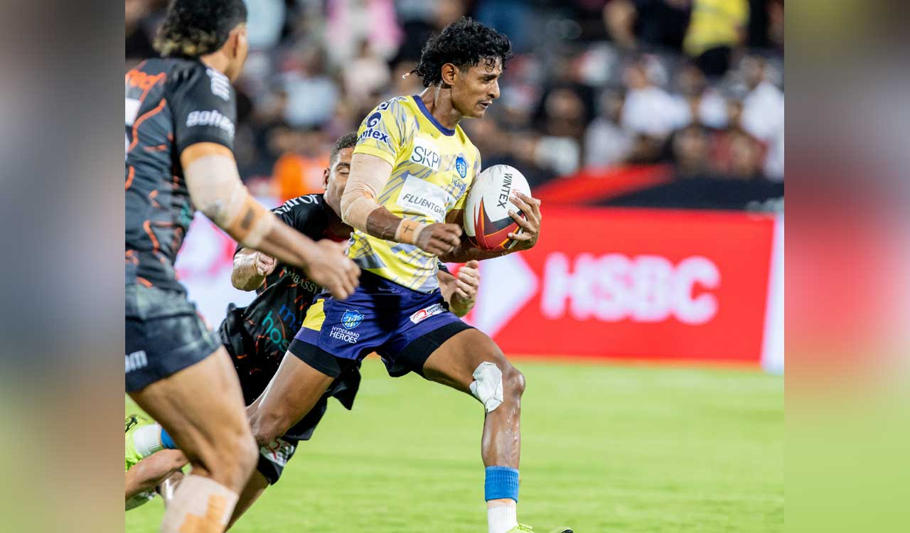 Hyderabad Heroes crush Bengaluru Bravehearts 45-7 in Rugby Premier League