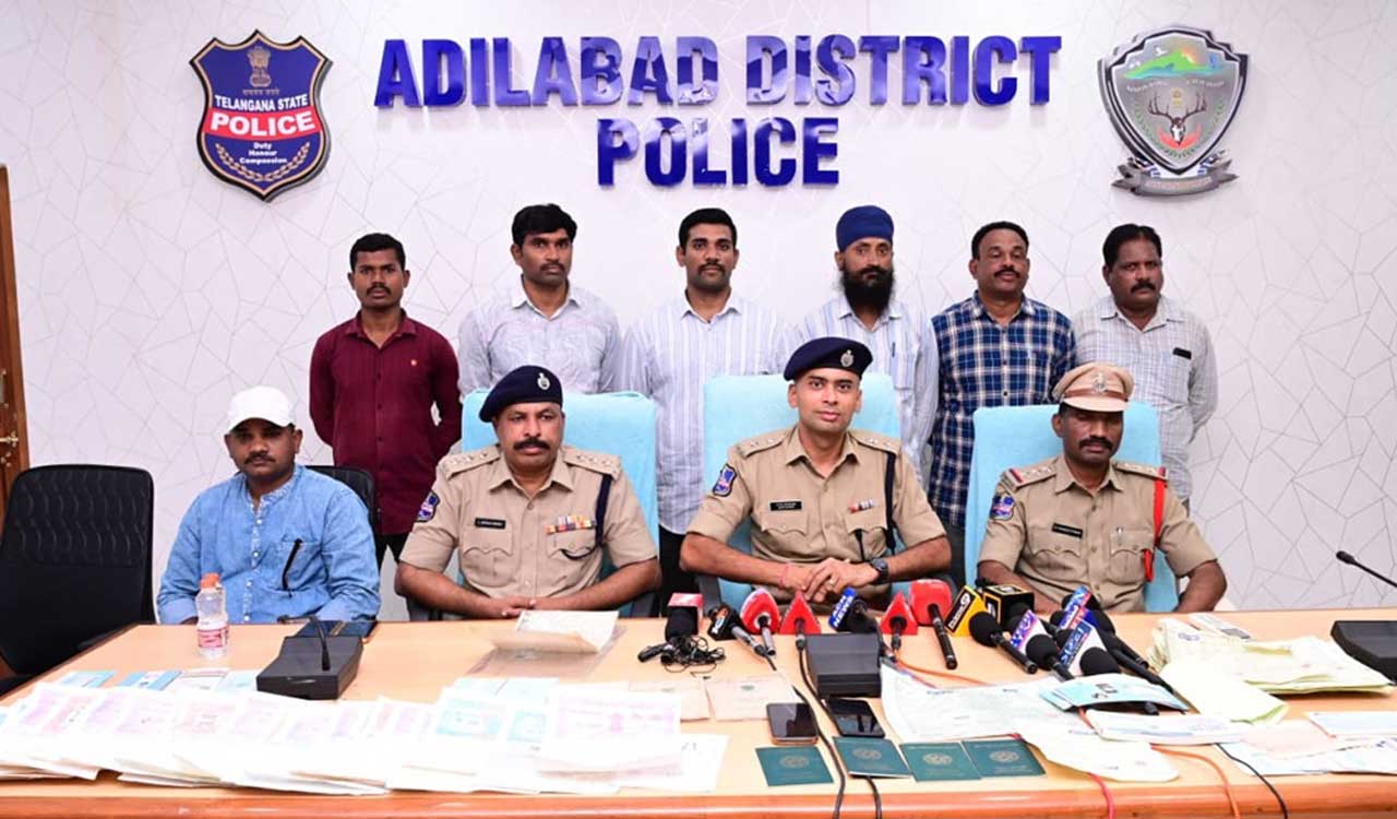 Gang involved in lifting cattle by administering sedatives busted in Adilabad