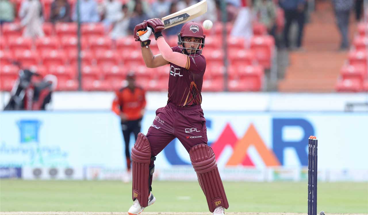 Tanmay Agarwal’s maiden century powers Karimnagar Diamonds to first win