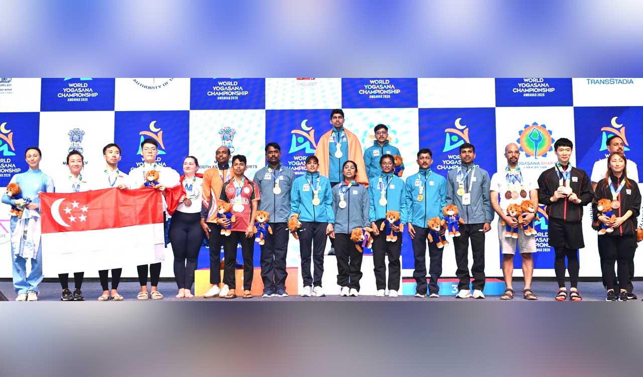 World Yogasana Championships 2026: India extends absolute dominance on Day 3 with 22 gold medals