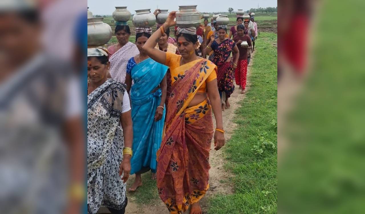 Dry spell forces Adilabad farmers turn to age‑old rituals to appease rain god