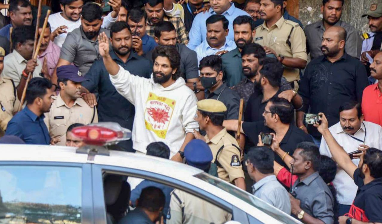 Allu Arjun faces backlash over ‘Wait outside her house’ remark at Hyderabad fan meet