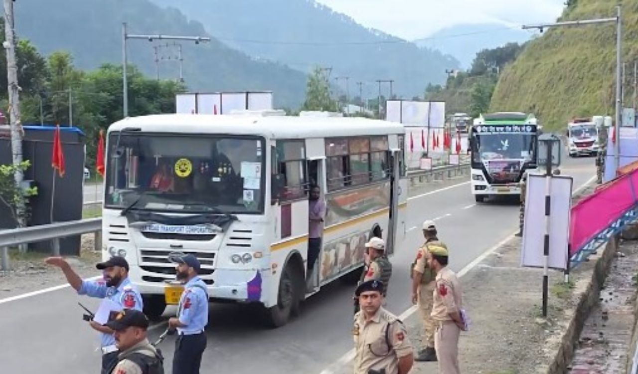 Amarnath Yatra 2026: Second batch of over 3,800 pilgrims leaves Jammu under tight security