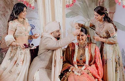 Anshula Kapoor ties nupital knot with Rohan Thakkar