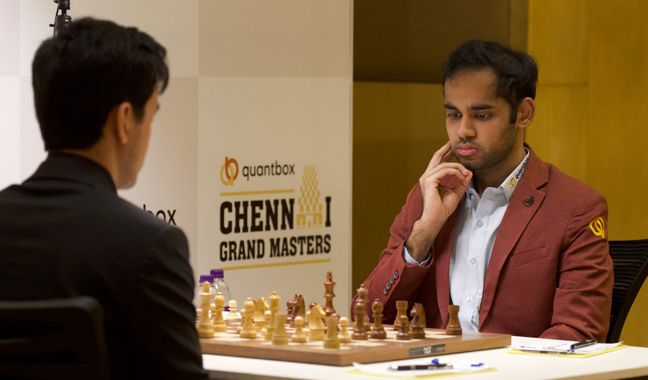 Firouzja beats Gukesh to extend winning run at Chennai Grand Masters