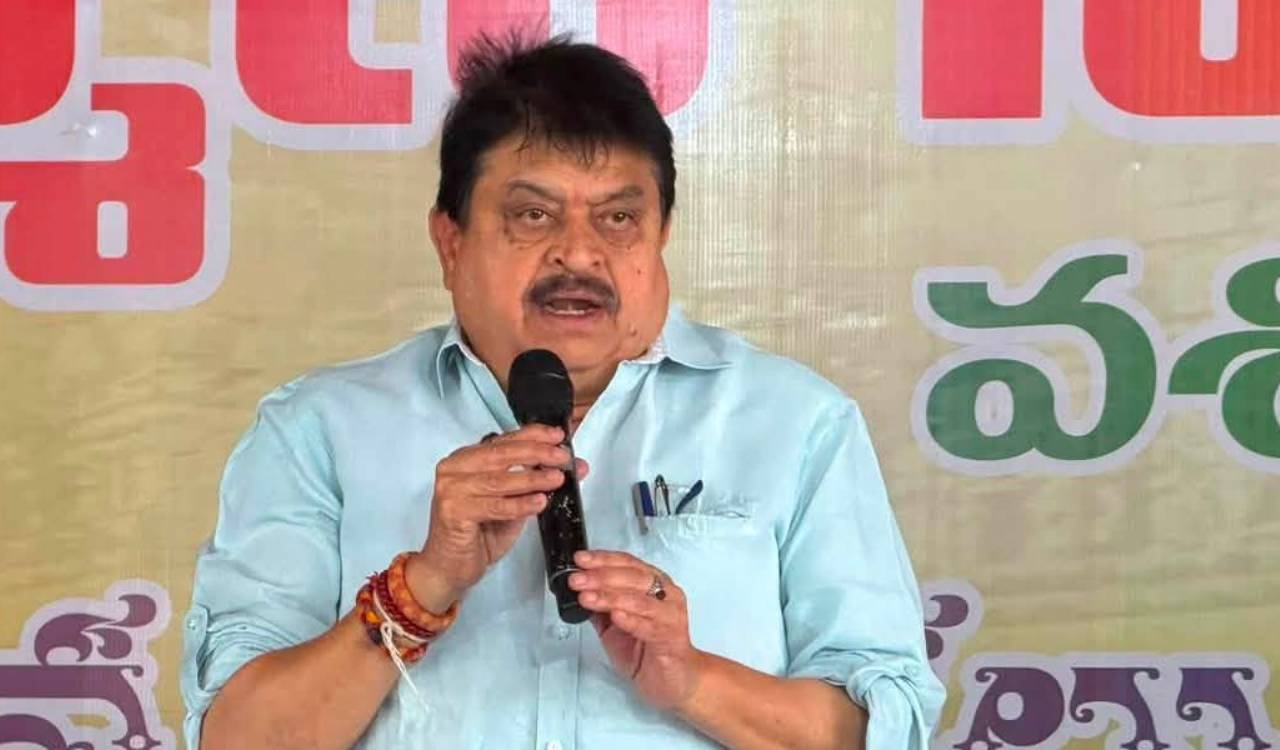 BJP chief Ramchander Rao questions delay in Kaleshwaram rehabilitation