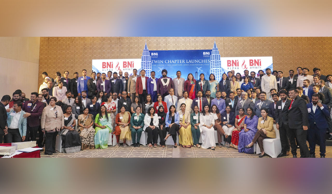 BNI Hyderabad becomes first region globally to launch two chapters simultaneously