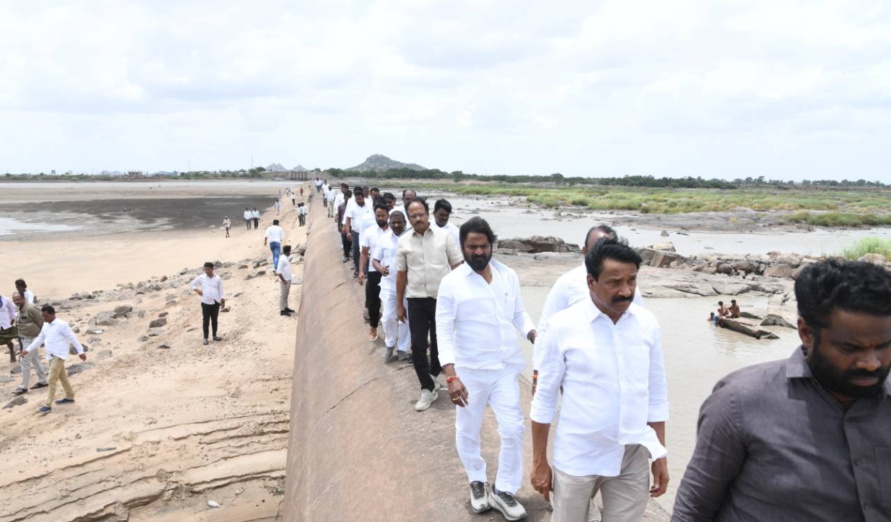 BRS steps up stir against diversion of Tungabhadra River waters