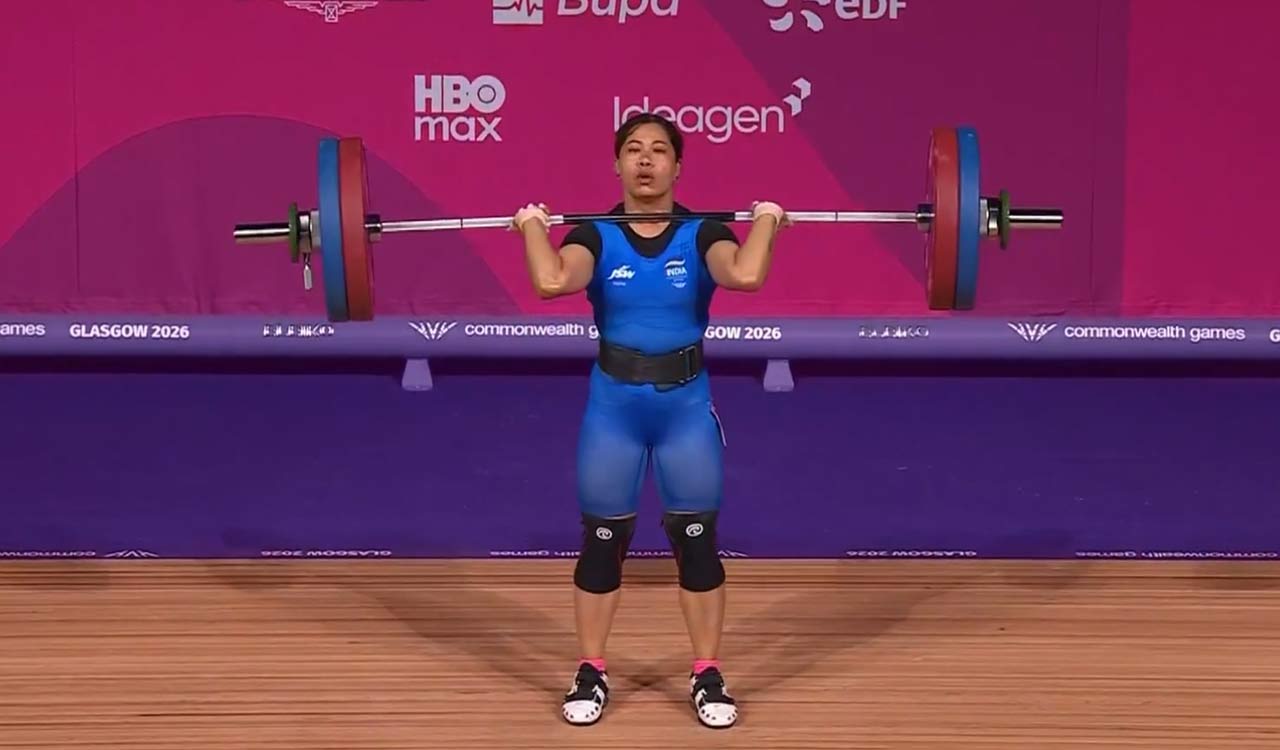 CWG 2026: Bindyarani Devi wins bronze in women’s 58kg weightlifting