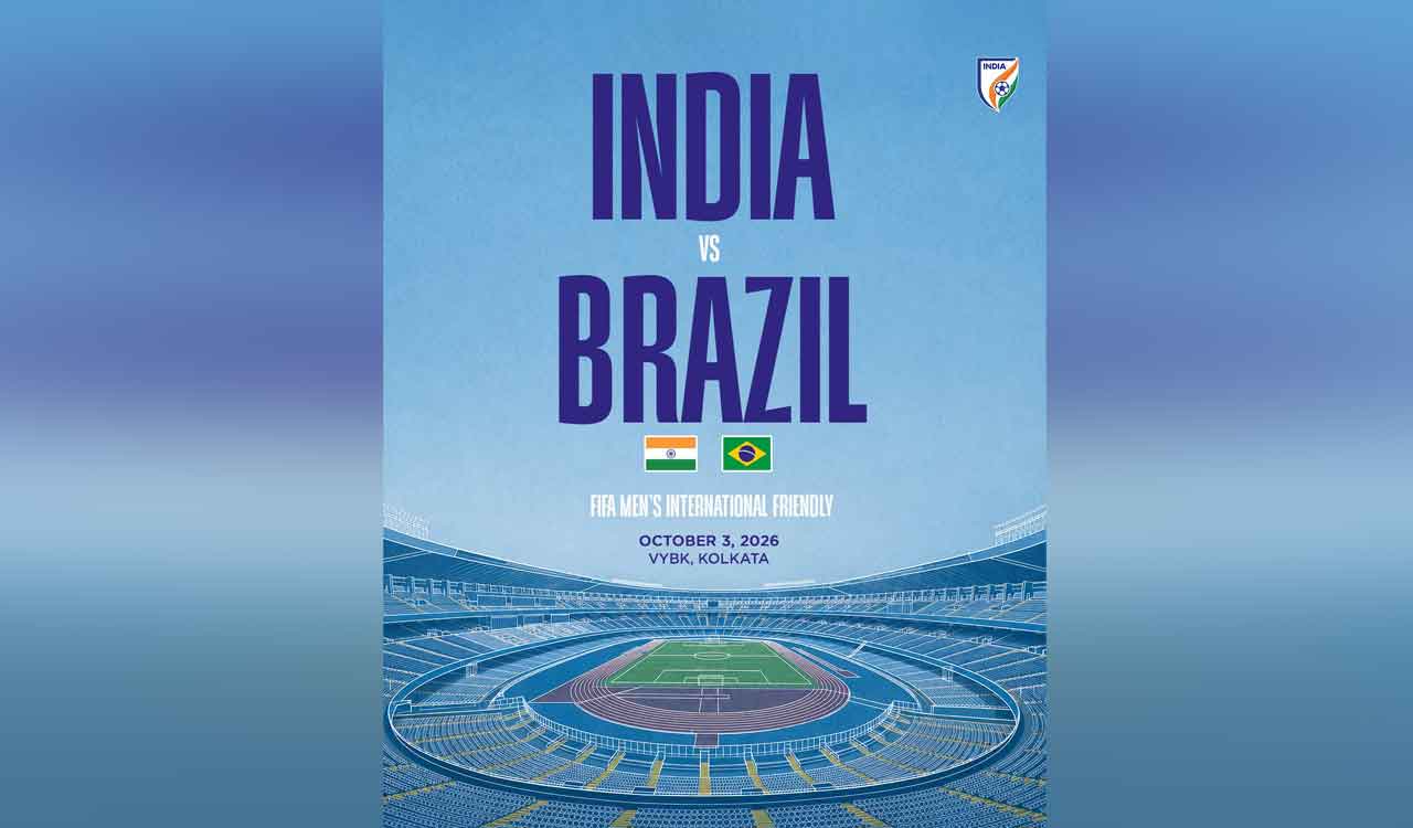 Brazil football team to play India in historic friendly match in Kolkata on October 3, 2026