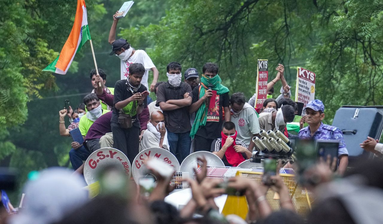 Priyanka Gandhi slams Centre over police action on student protesters, demands PM Modi address paper leak crisis in Parliament