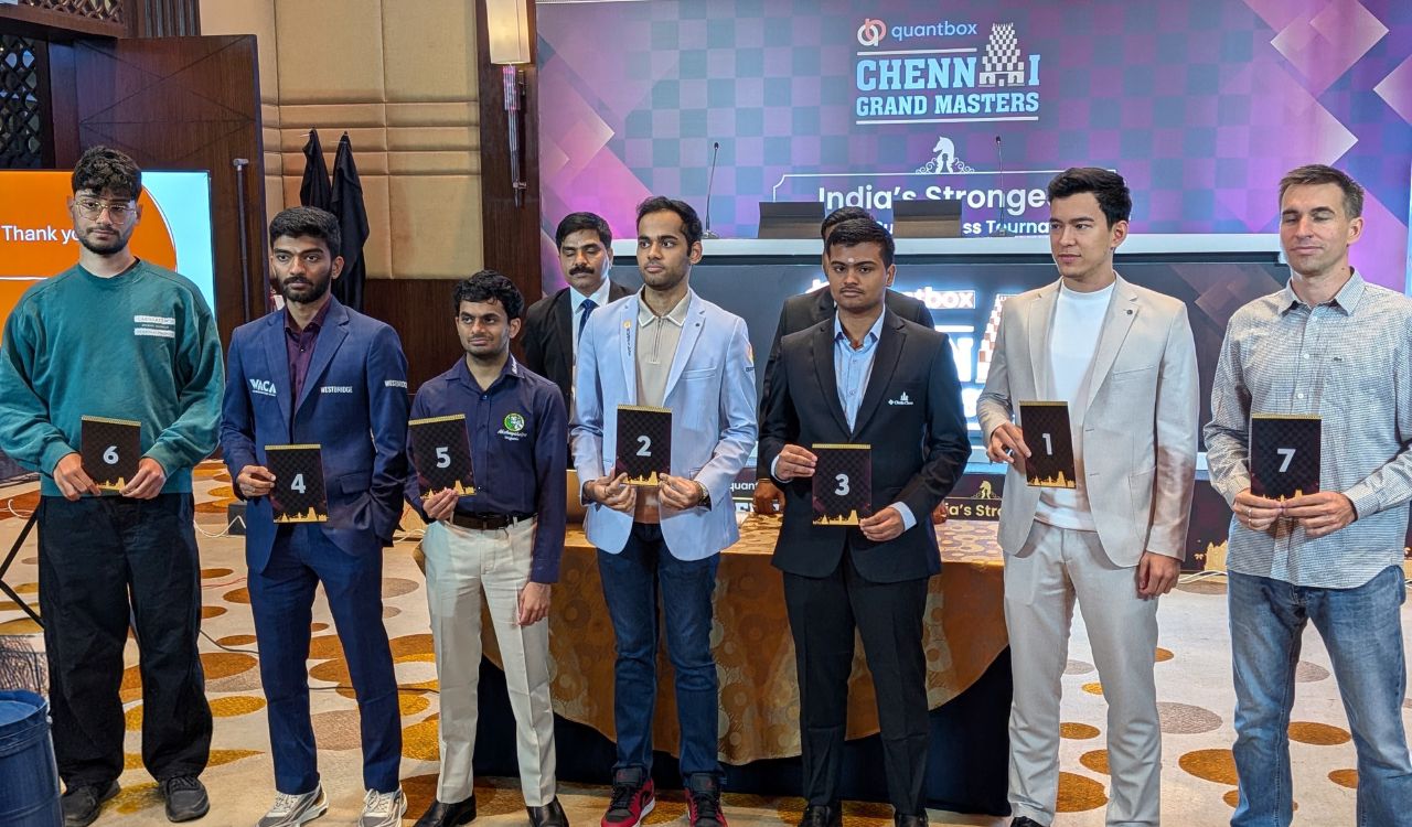 Chennai Grand Masters 2026 kicks off as Gukesh faces Nihal Sarin in opening round