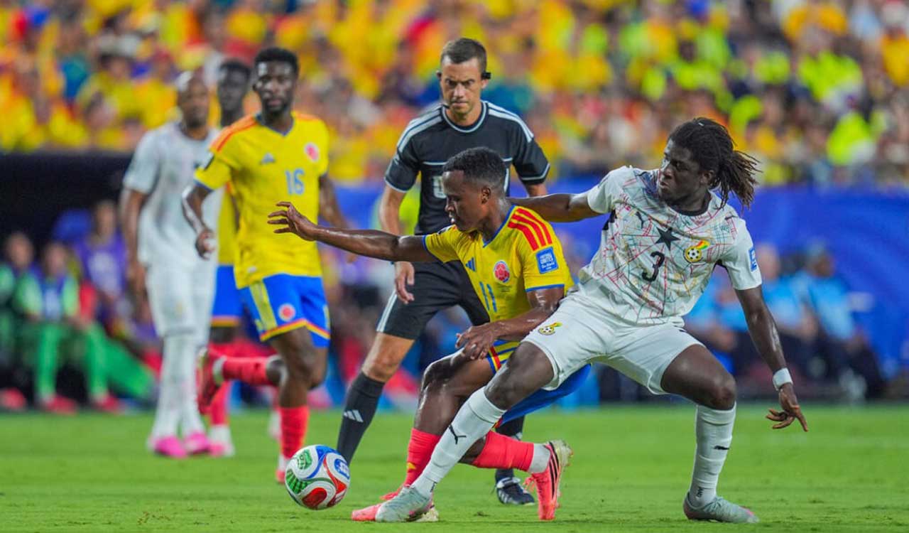 FIFA WC 2026: Colombia beat Ghana 1-0 to book Round of 16 clash with Switzerland