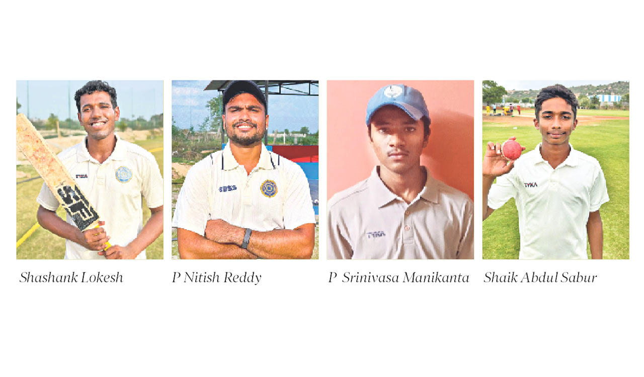 Shashank Lokesh’s unbeaten 203 headlines A-Division Hyderabad league cricket