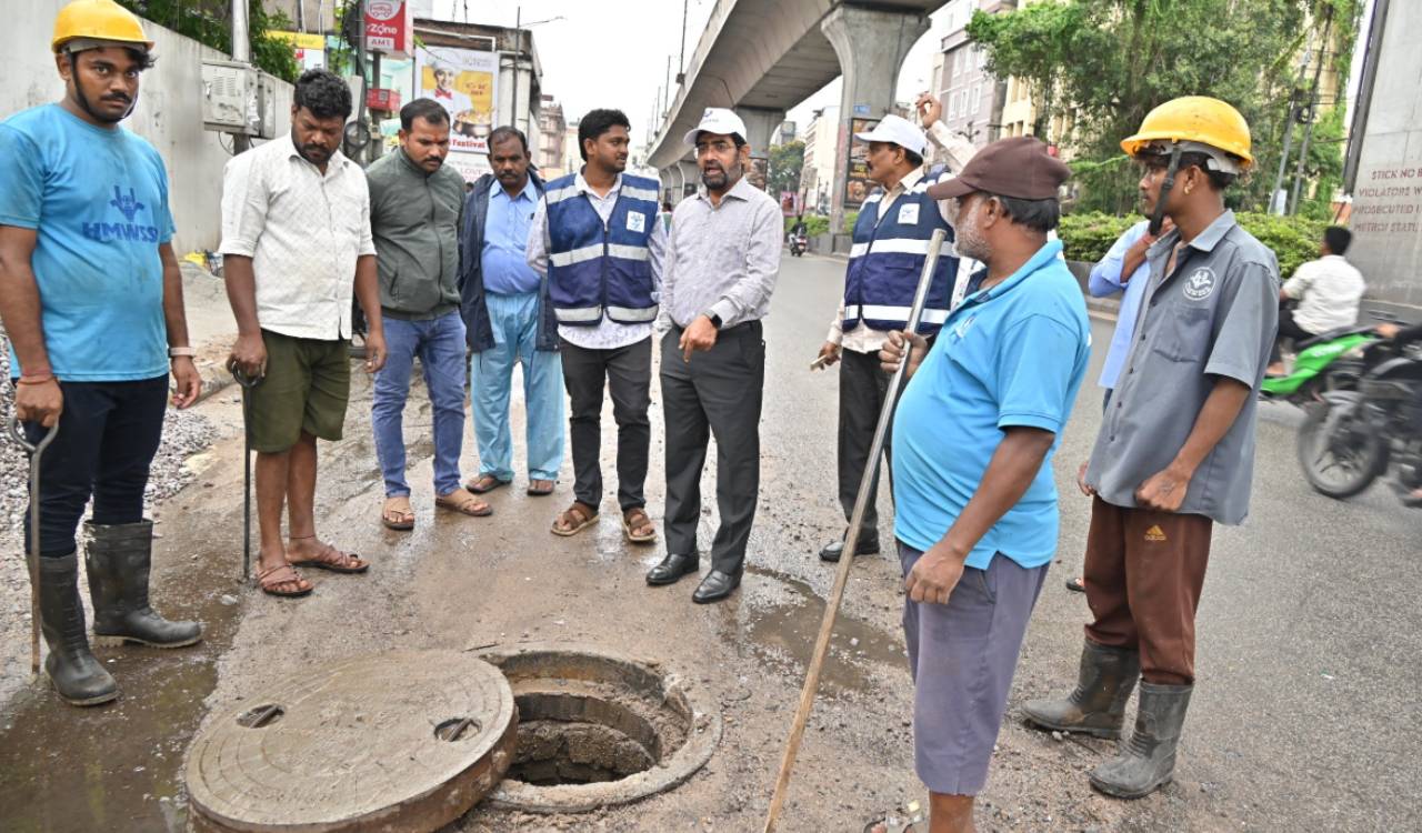 HMWSSB officials told to stay vigilant at hotspots, drains to ensure public safety