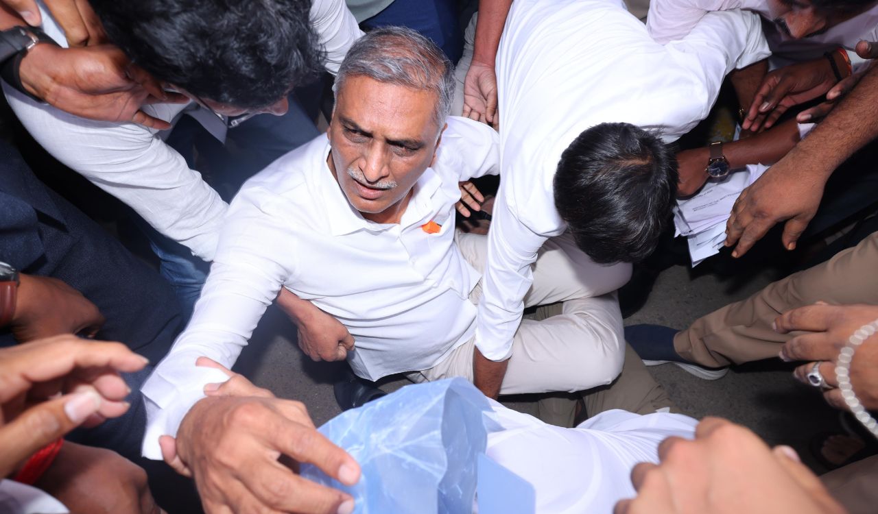 Hyderabad: Tensions escalate as police arrest Harish Rao, other BRS leaders amid Congress-BRS debate challenge