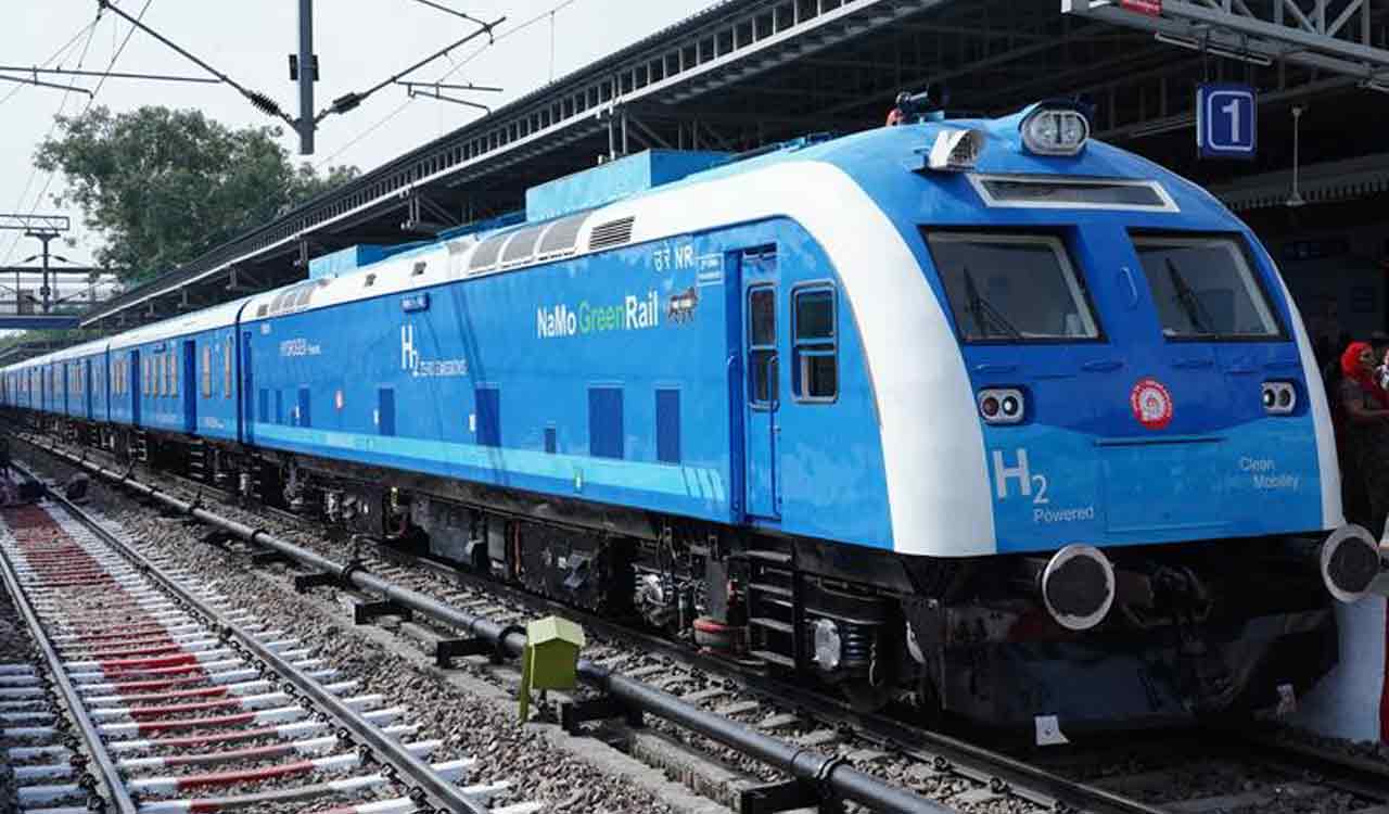 India develops first indigenous hydrogen fuel cell train for Northern Railway