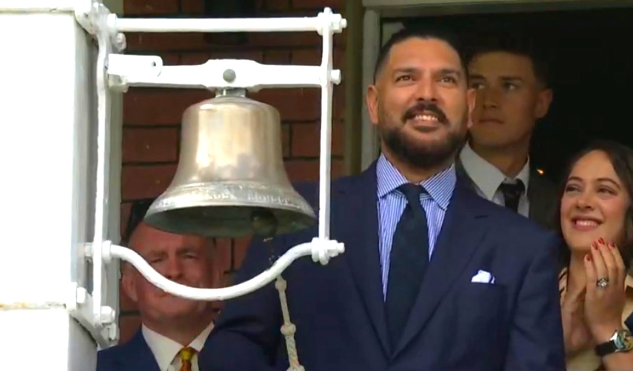 India vs England 2026: Yuvraj Singh rings iconic Lord’s bell before ODI decider