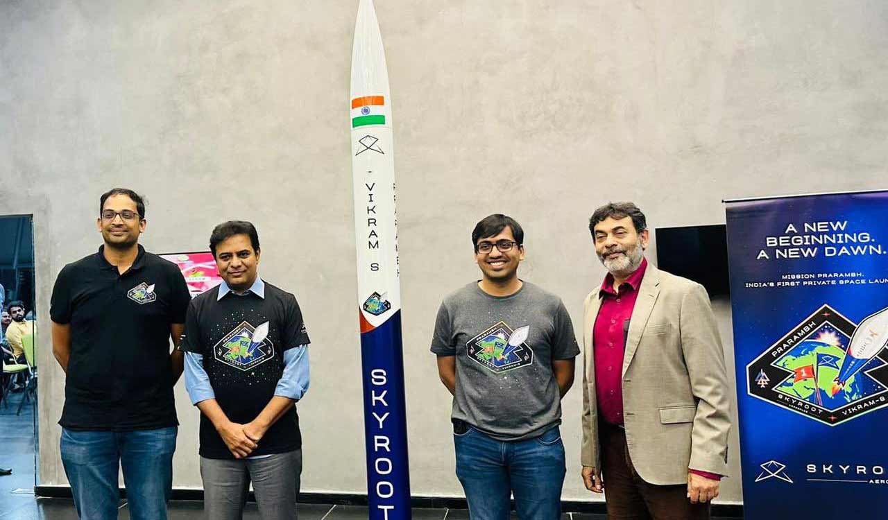 Erstwhile BRS regime paved the way for Skyroot’s success
