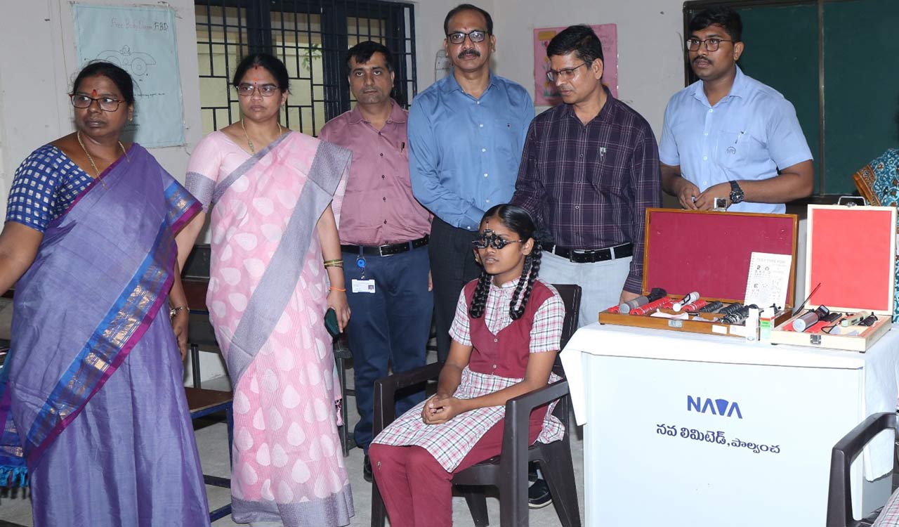 Nava Limited and LVPEI launch eye screening camps in Kothagudem