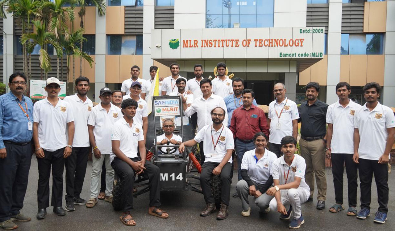 MLRIT’s Team Garudadhwaj wins Chairman’s Special Award