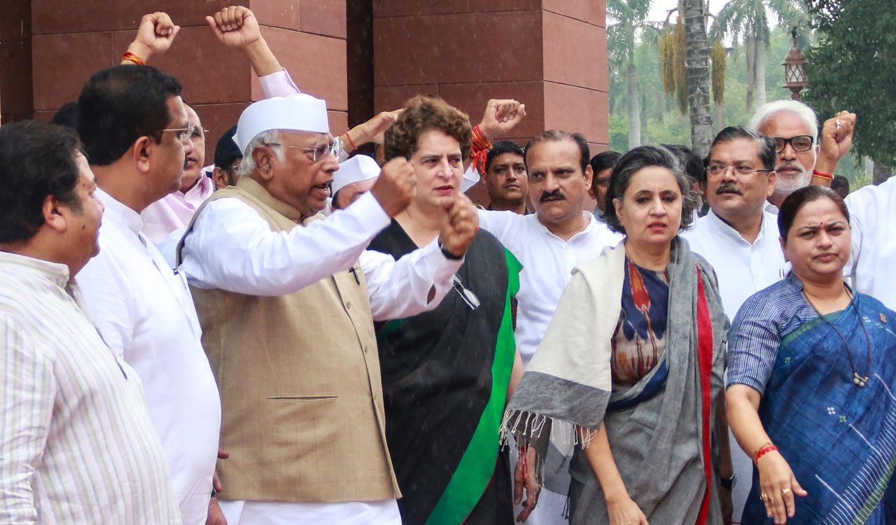 Dharmendra Pradhan resigns: ‘Victory of youth & united Opposition,’ says Mallikarjun Kharge