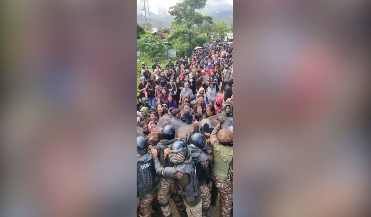 Fresh tension in Manipur as houses torched in Imphal West; two arrested for arson