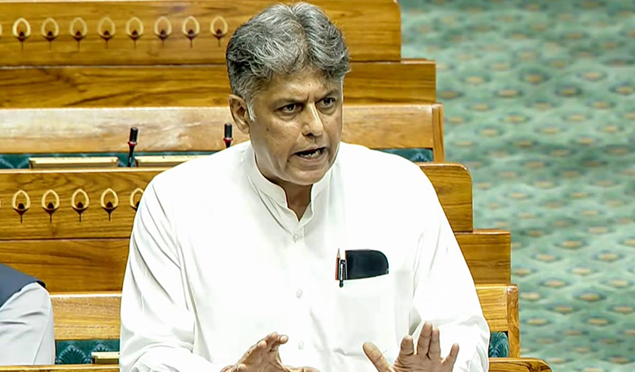 Manish Tewari seeks LS debate on anti-defection law, moves adjournment motion notice