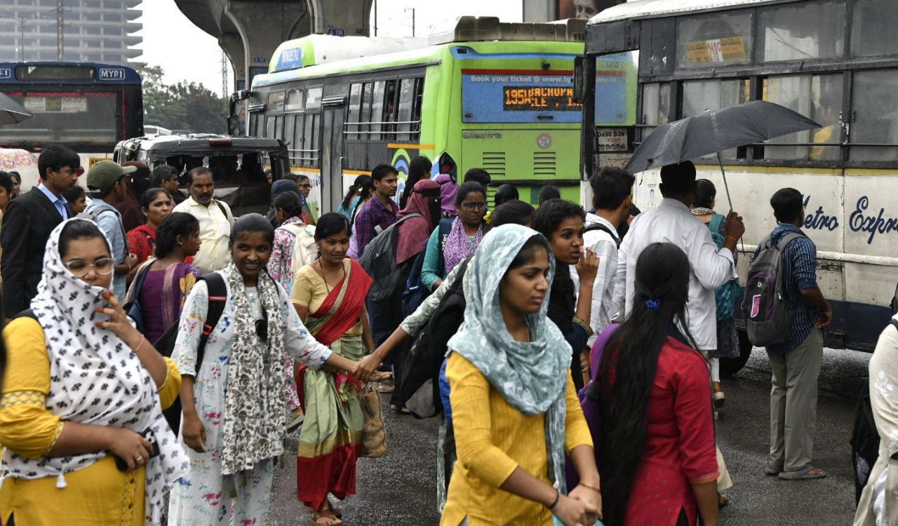 Rain continues to lash Hyderabad, more showers likely through the day