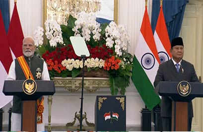 Indonesia confers its highest honour ’Bintang Adipurna of the Republic of Indonesia’ medal on PM Modi