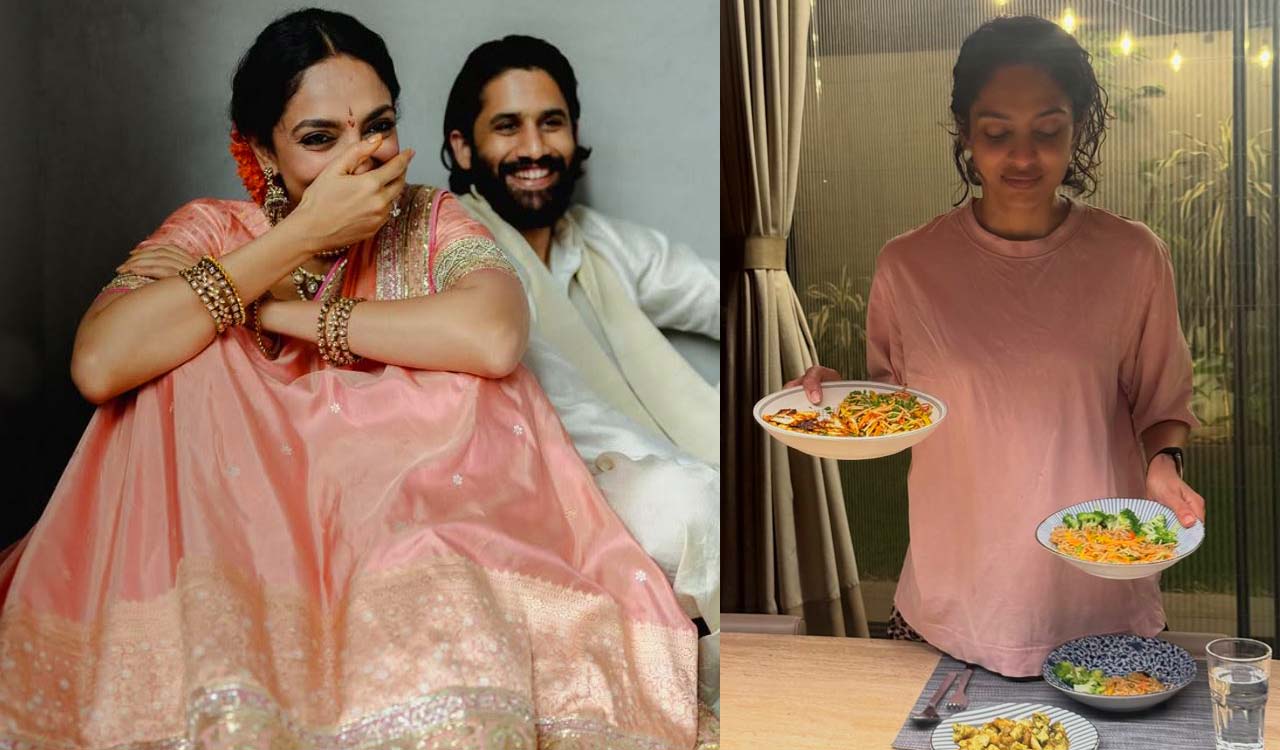 Naga Chaitanya jokes about Sobhita Dhulipala cooking dinner nearly two years after their wedding
