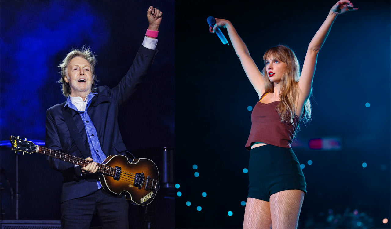 Paul McCartney performs Beatles classic at Taylor Swift and Travis Kelce’s wedding reception