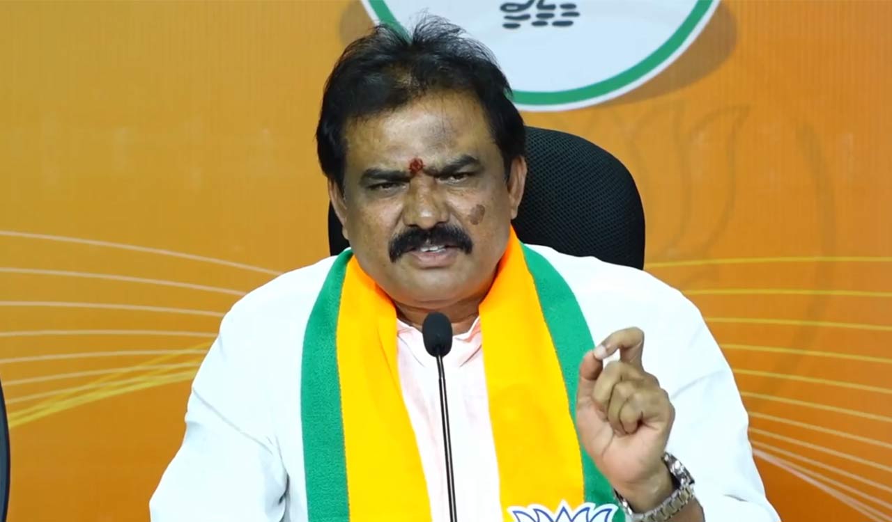 Adilabad BJP MLA Payal Shankar faces allegations of occupying government land