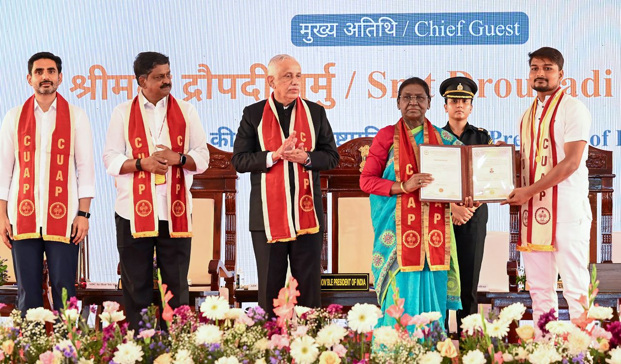 President Droupadi Murmu flags youth power as vital catalyst for Viksit Bharat at Central University of Andhra Pradesh convocation