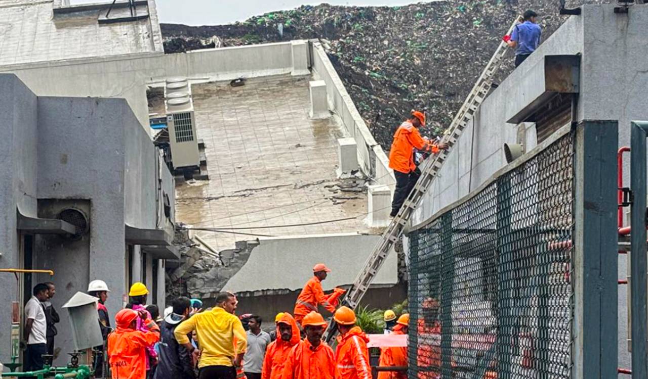 Monsoon fury grips Delhi, Mumbai, 16 feared trapped in Pune collapse