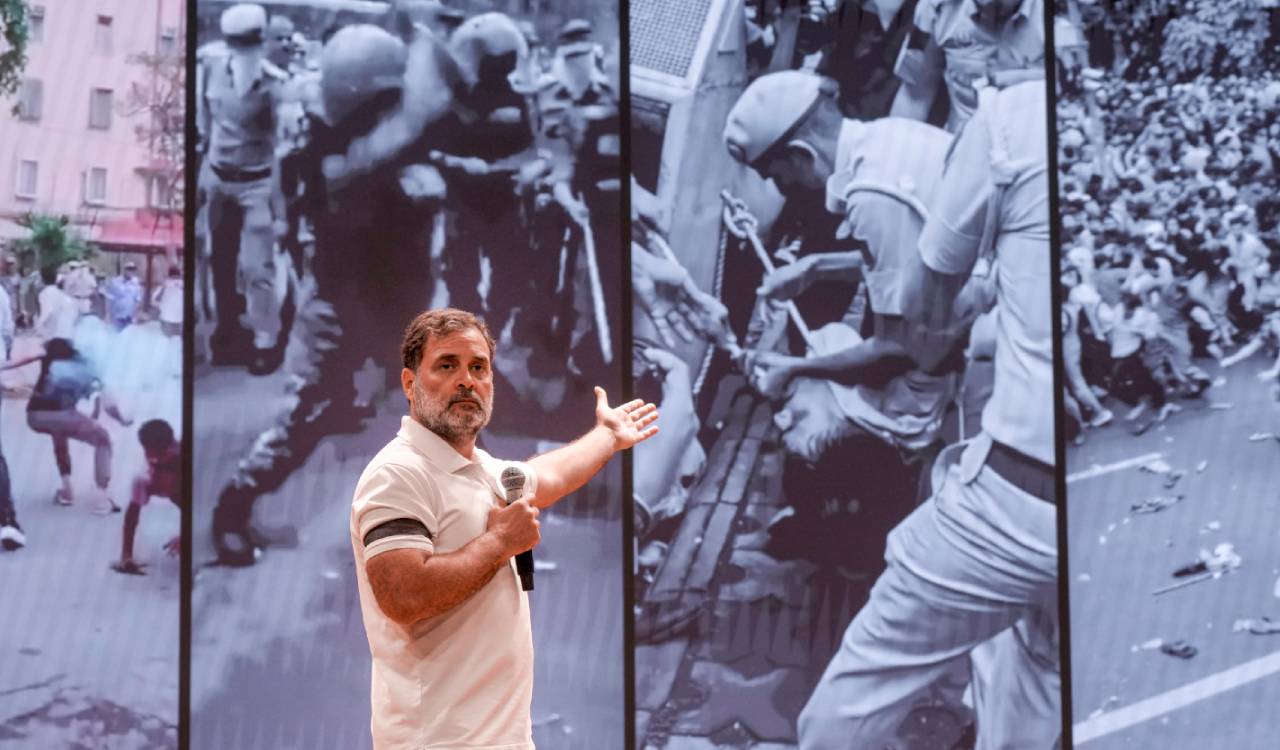 Protesting students are not ‘terrorists’; Pradhan must resign: Rahul Gandhi