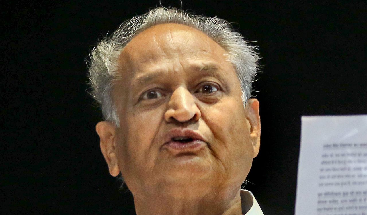 Ram Temple donation row will lead to BJP’s downfall, claims Ashok Gehlot in Chennai