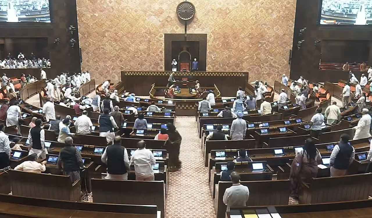 Rajya Sabha adjourned amid Opposition uproar over alleged police action against student protesters