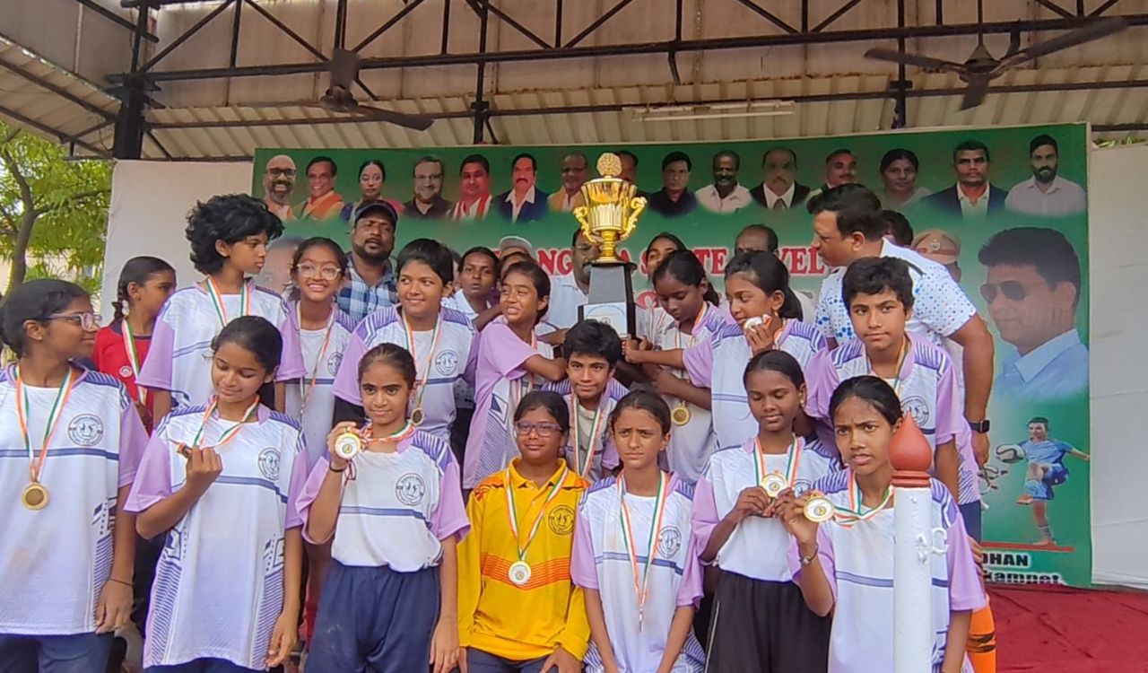 Ranga Reddy defeat Nizamabad 3-0 to win Telangana Sub-Junior Girls’ Football Championship