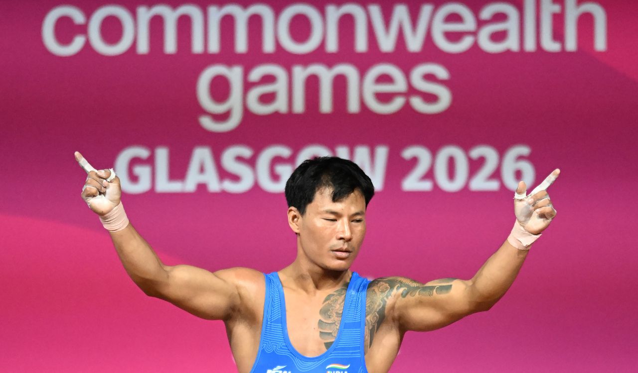 Rishikanta Singh Chanambam wins Commonwealth Games weightlifting silver with Games record snatch