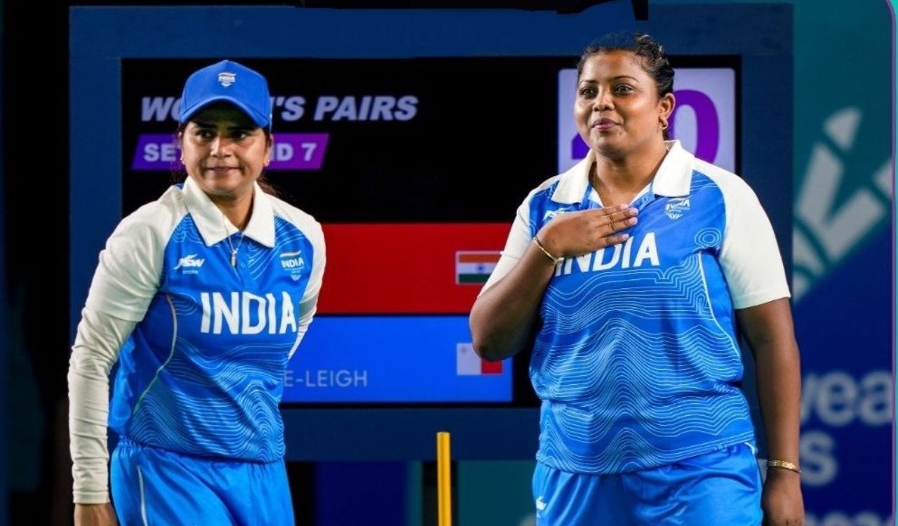Commonwealth Games: India’s Rupa Rani Tirkey and Pinki Singh defeat Tonga in lawn bowls tiebreaker