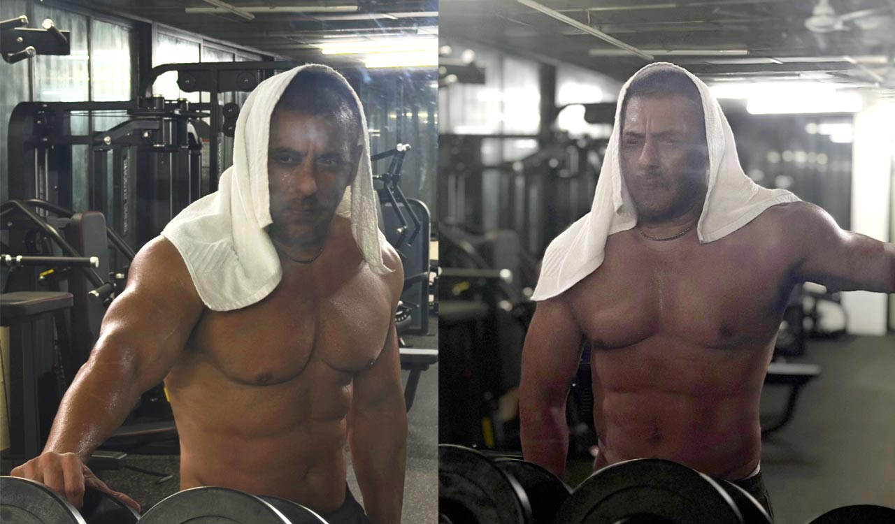Salman Khan shares shirtless workout photos with cryptic message amid online trolling