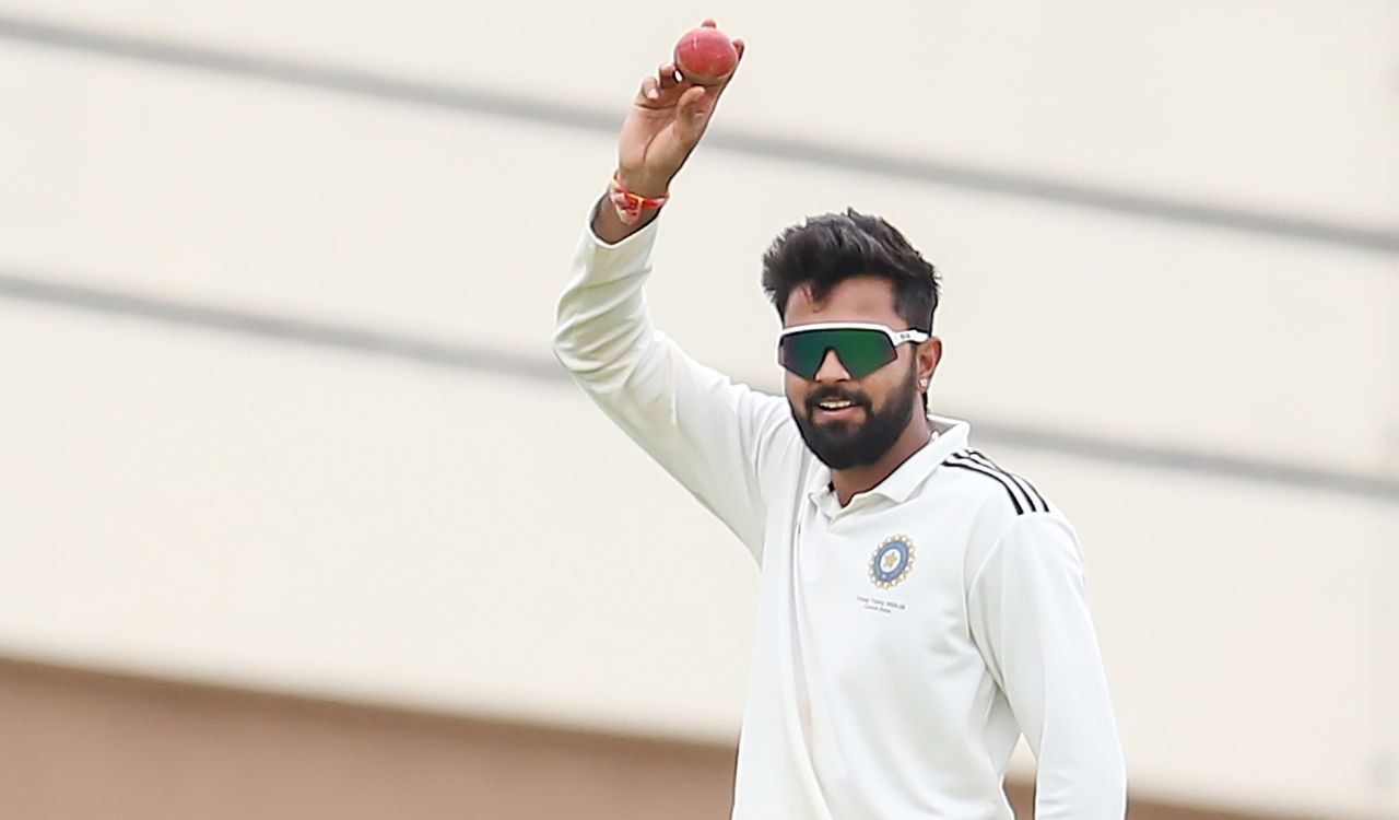 Saransh Jain credits family, discipline for maiden India test selection