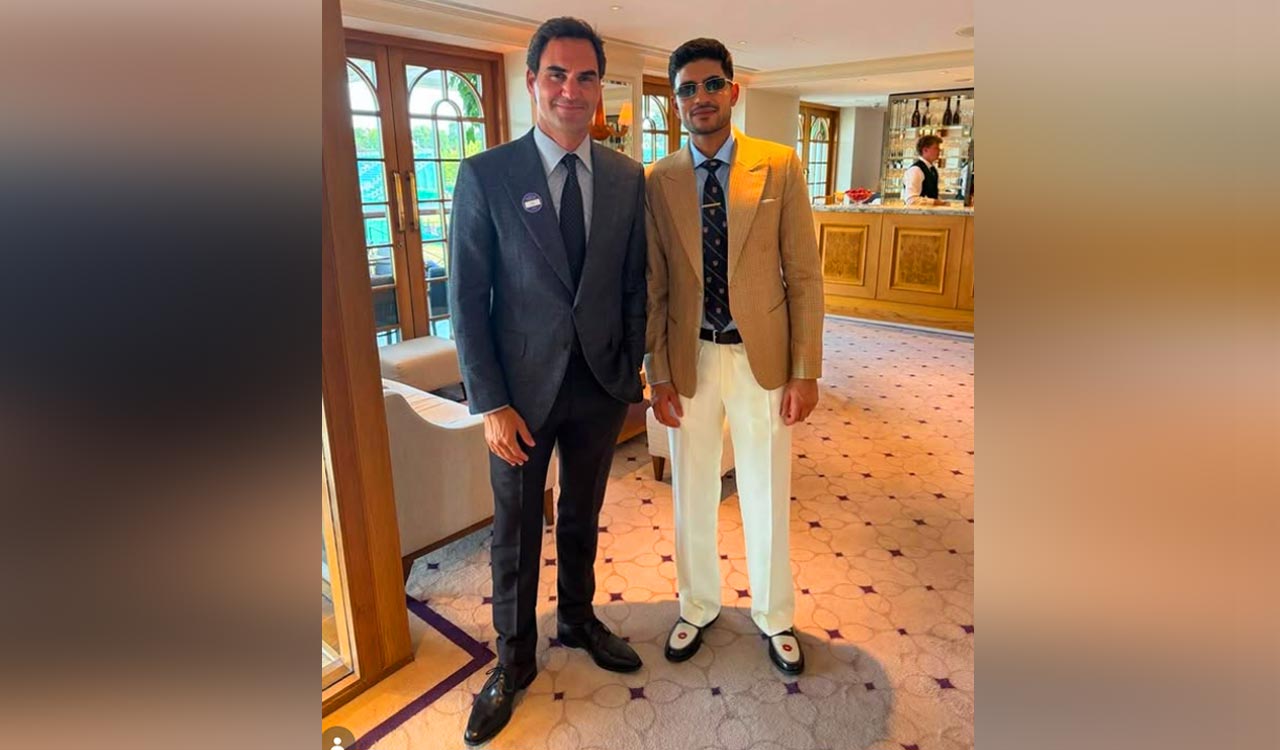 Shubman Gill names Roger Federer as his favourite tennis player