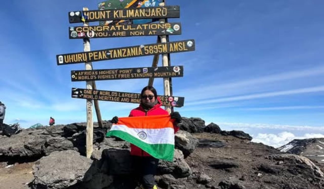 Sikkim mountaineer Tshering Choden scales Europe’s highest peak Mount Elbrus