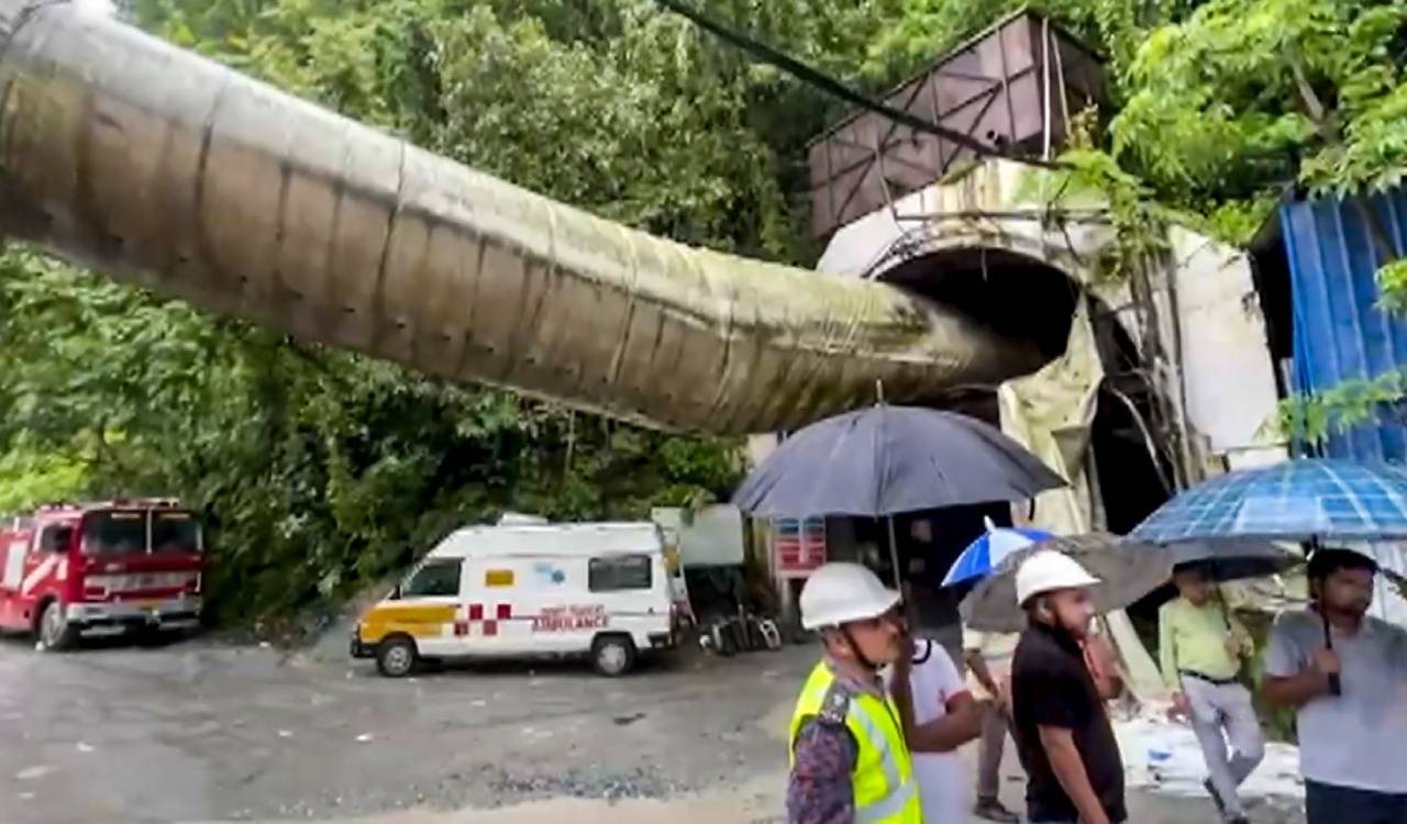 Landslide triggers deadly tunnel collapse in Sikkim; 10 killed, rescue ops underway