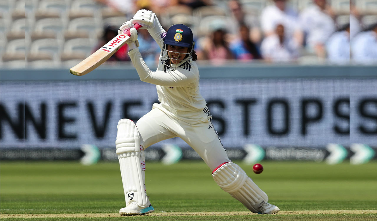 Lord’s Test: Smriti’s 83, Harmanpreet’s 58 help India reach 285 against England on Day 1