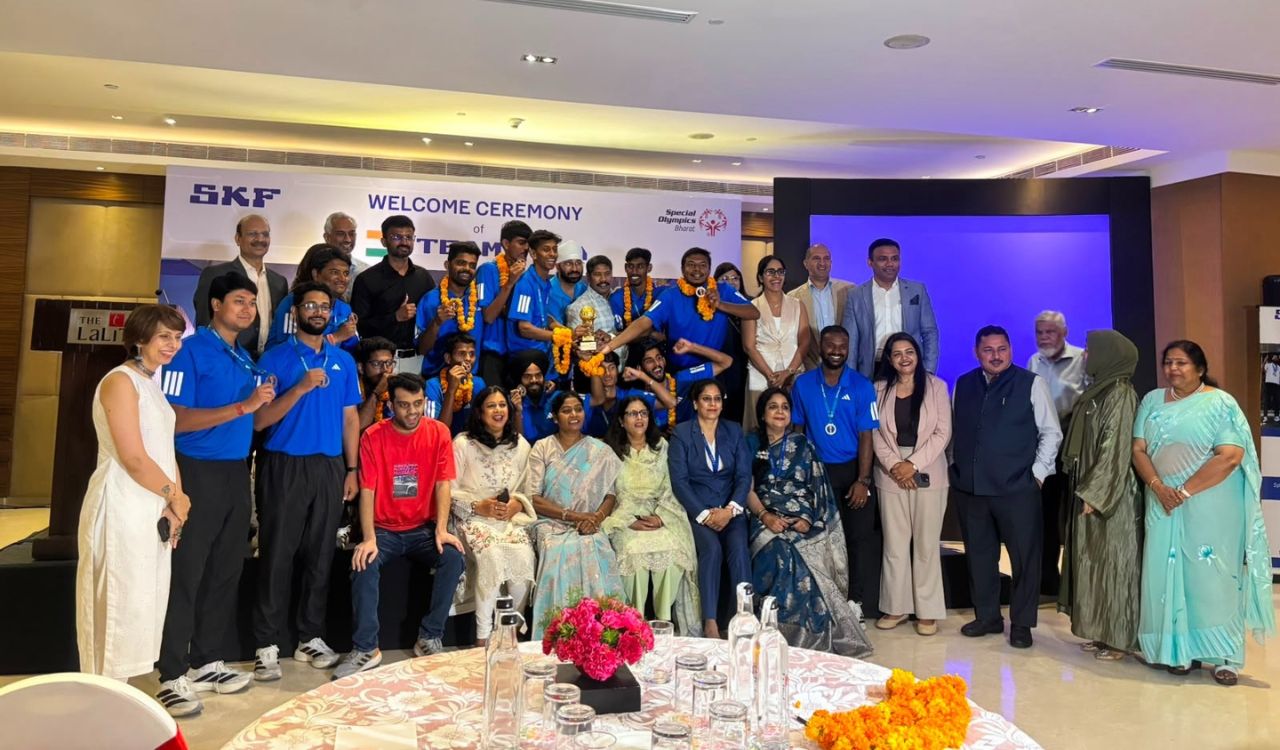 SKF India felicitates Special Olympics Bharat football team after bronze medal win at Gothia Cup 2026